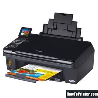 Reset Epson SX400 printer by Resetter program