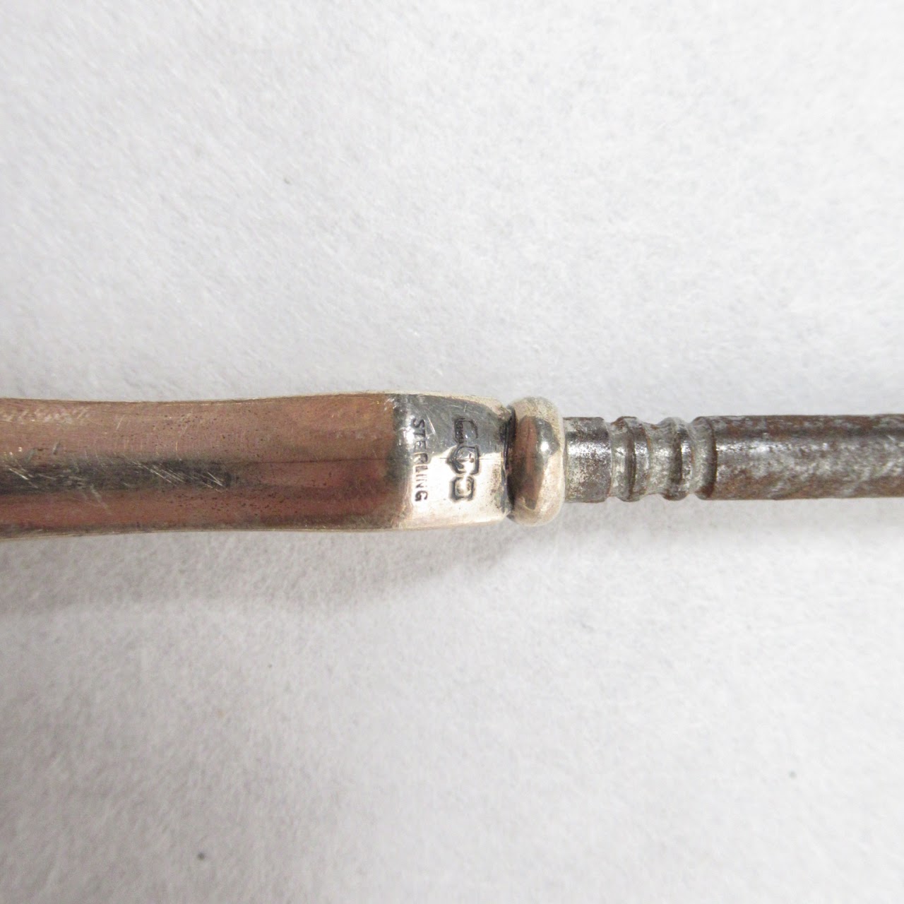 Sterling Handled Nail File & Button Hook