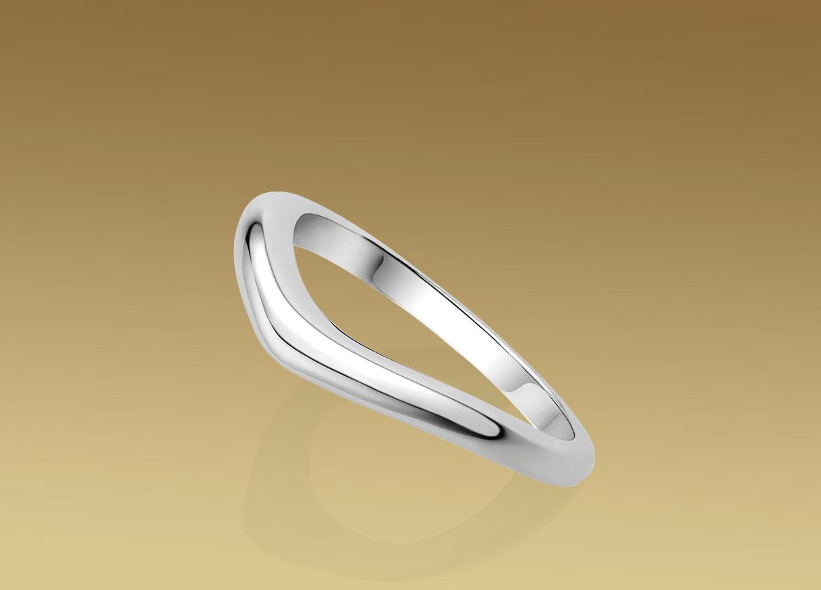 CORONA wedding band in