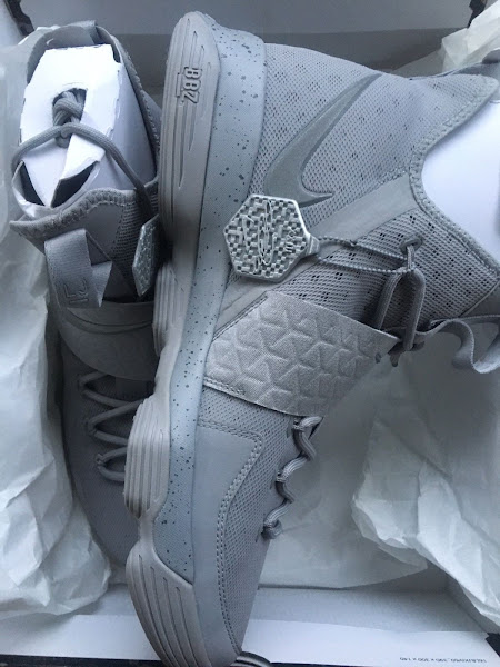 lebron xiv grey