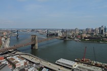 Iconic Brooklyn Bridge of New York