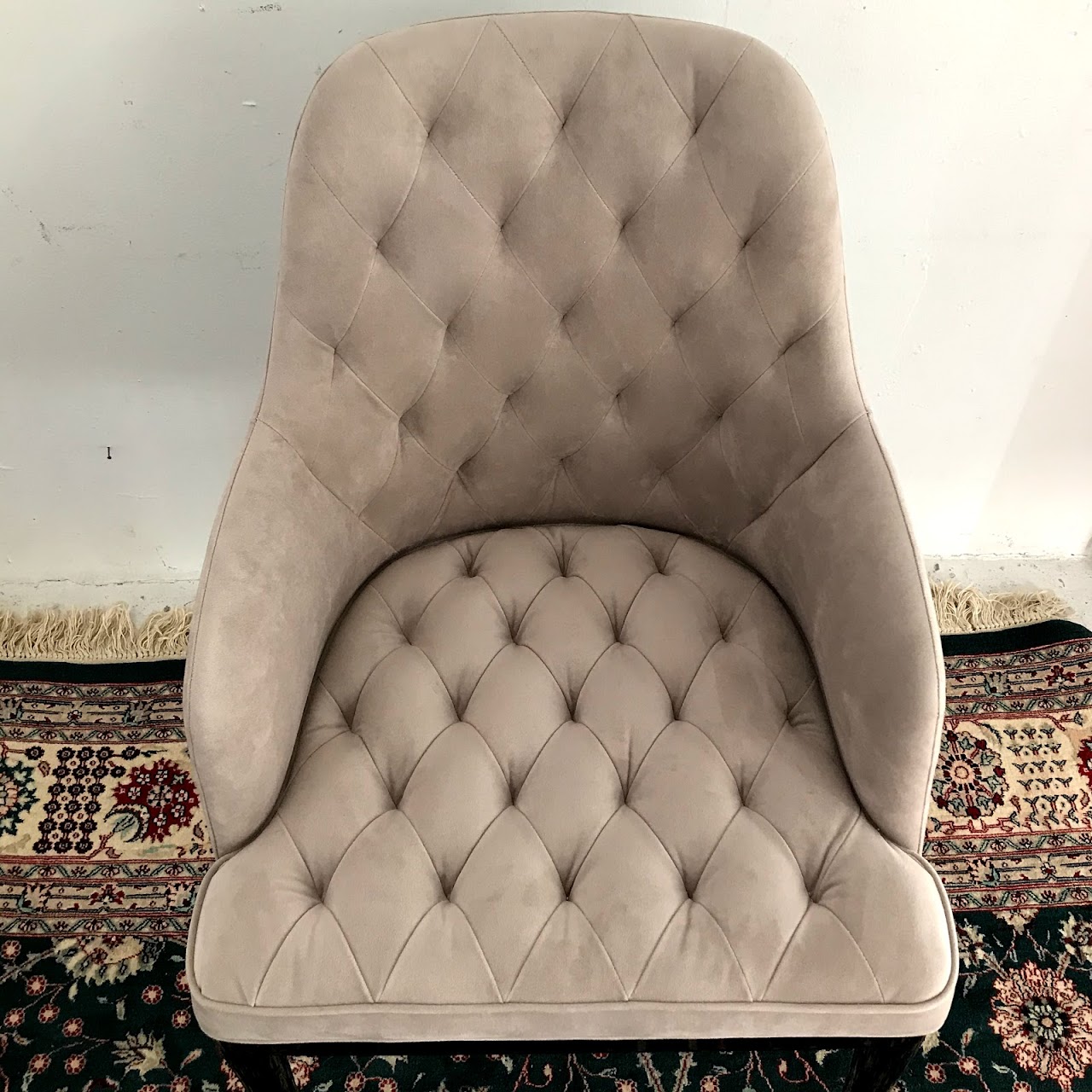 Contemporary Tufted Armchair