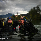 End of PADI OWD Course Bled