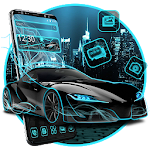 Cover Image of Baixar Neon Sports Car Theme 1.1.3 APK