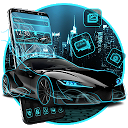 Herunterladen Neon Sports Car Theme Installieren Sie Neueste APK Downloader