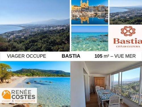 Vente viager 4 pièces 105 m² à Bastia (20200), 178 080 €