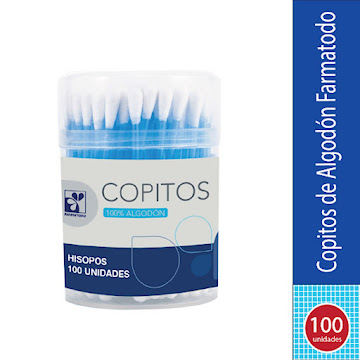 Copitos Algodón Farmatodo x 100 und  