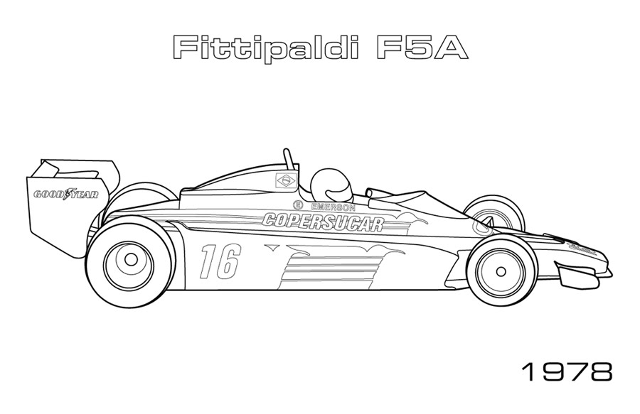 f1 coloring pages - photo #28