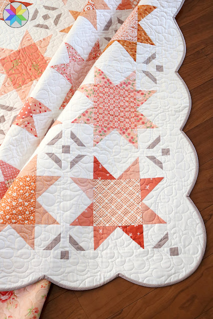 Fall's Finery quilt by Andy of A Bright Corner