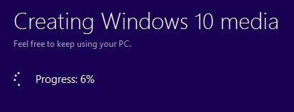 2단계 Windows 10 미디어 만들기