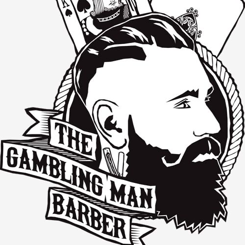 The Gambling Man Barbers logo