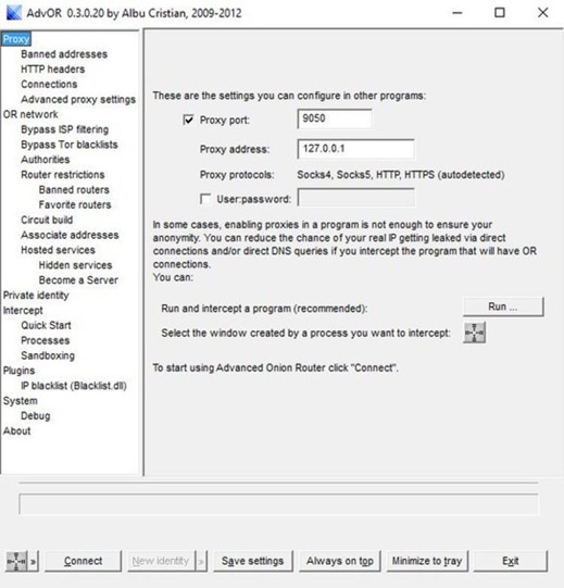 برنامج تشفير اتصالك بالإنترنت عن طريق خدمة تور Advanced Onion Router برنامج تشفير اتصالك بالإنترنت عن طريق خدمة تور Advanced Onion Router