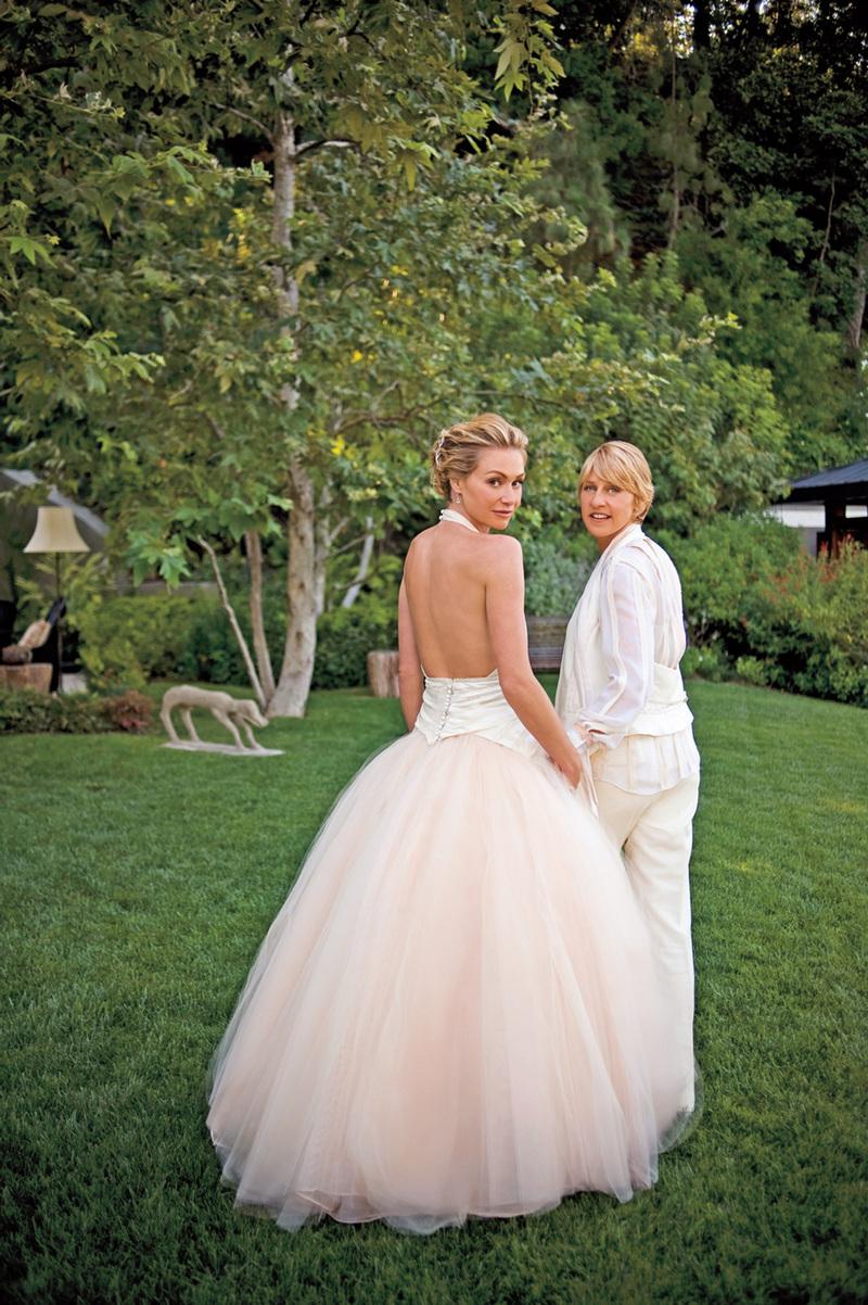 Ellen DeGeneres and Portia de Rossi