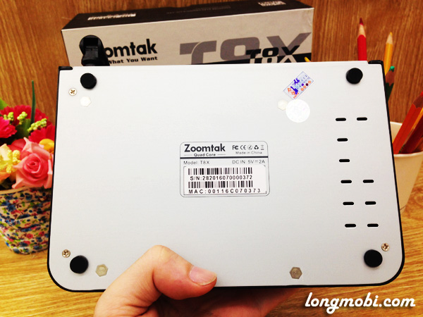 Android tv box zoomtak t8x