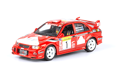 wrc coleccion salvat mexico, mitsubishi lancer evo vi 1999 1:43 tommi mäkinen