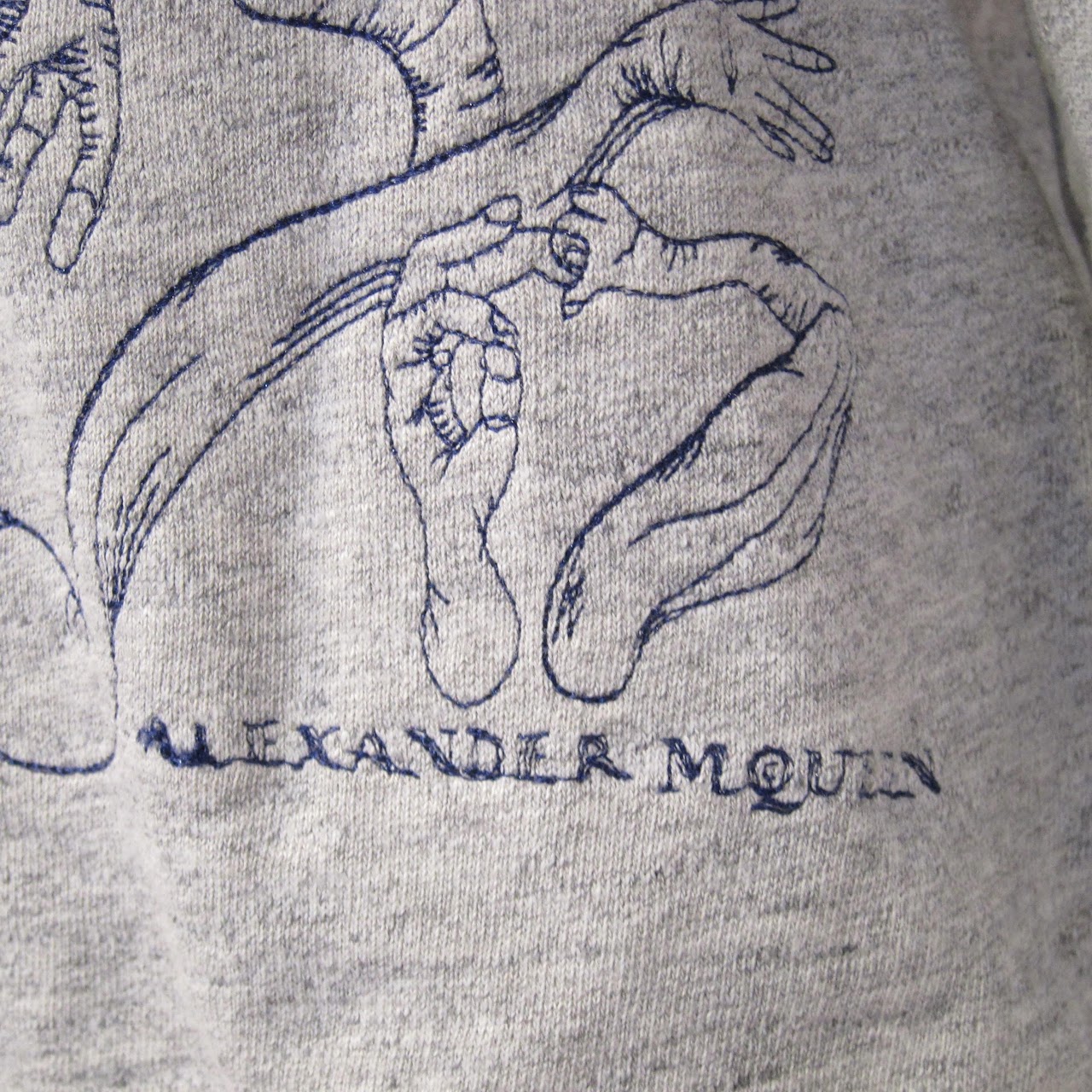 Alexander McQueen Embroidered Sweatshirt