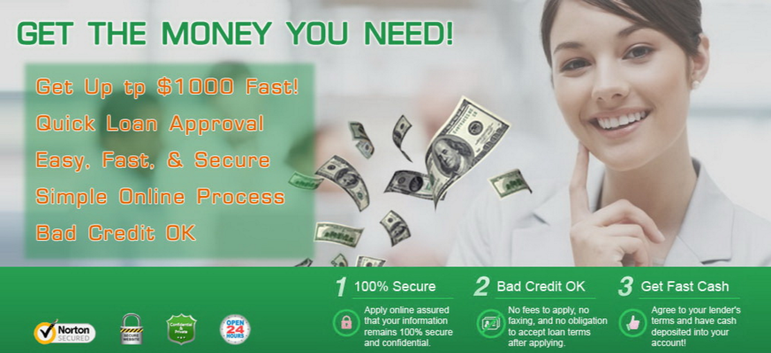 1 Hour Deposit Pay Day Loan