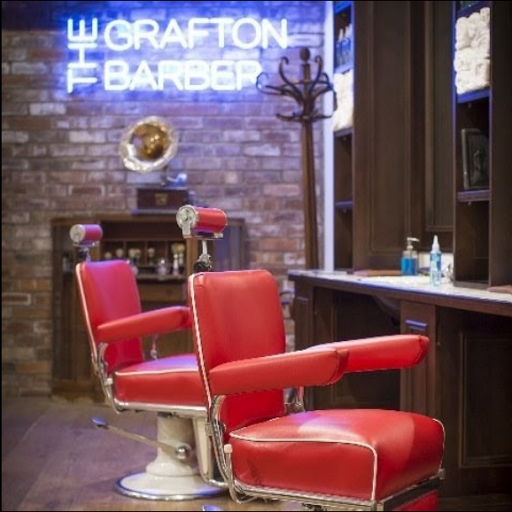 The Grafton Barber (Northern Cross) logo