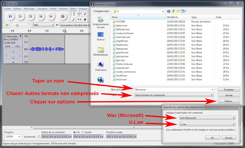 Procédure pour créer une annonce Audacity%2520export