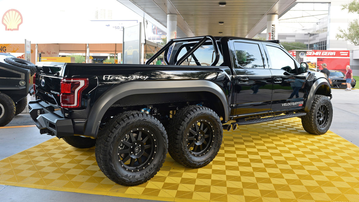 The Hennessy Velociraptor 6x6 Offroad