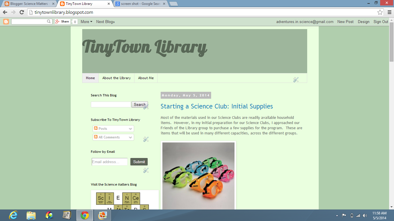 Science Matters Science In The Library