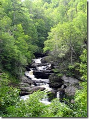 Cullasaja Falls on Hwy 64