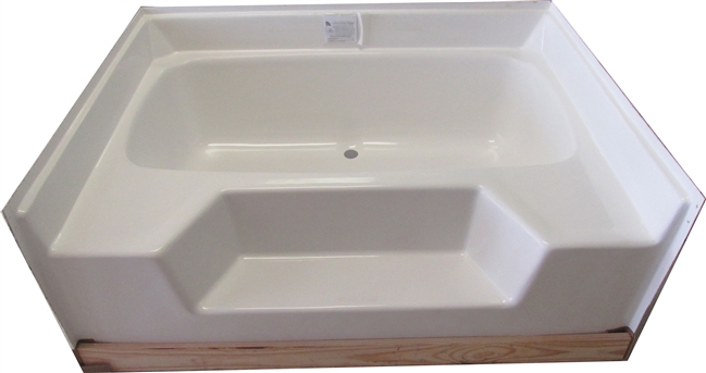 54x42 Fiberglass Replacement Garden Tub