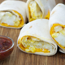 Eggs & Cheddar Burrito