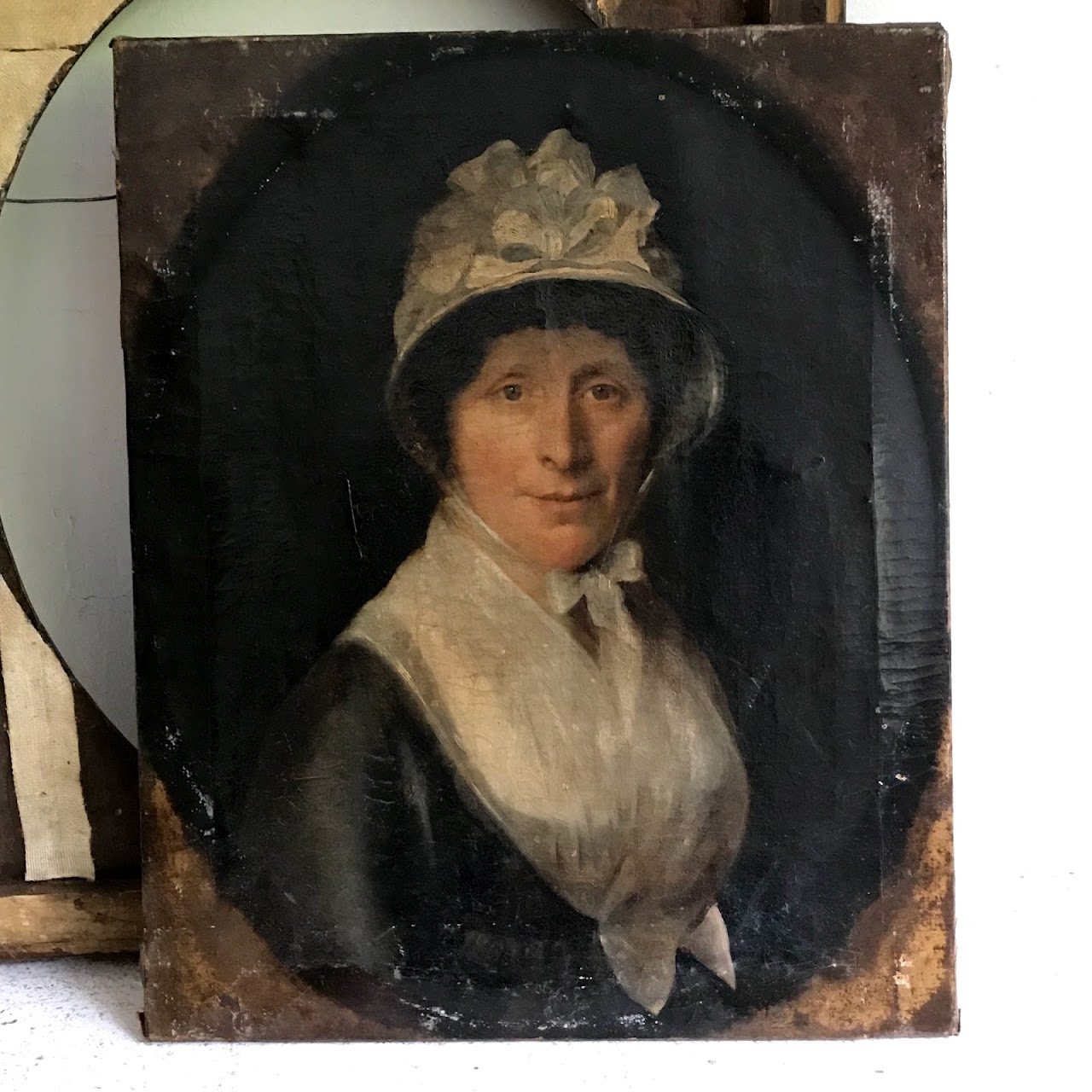 Antique Oil Portrait #1