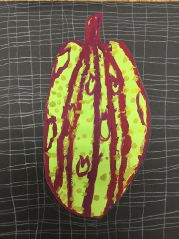 5th Grade – Yayoi Kusama's Pumpkins – In the K-8 Art Studio with