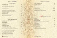 The Red Velvet Hotel menu 4