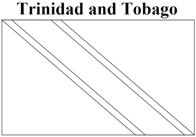 Dibujo De Bandera De Trinidad Y Tobago Para Colorear Dibujos Para ...