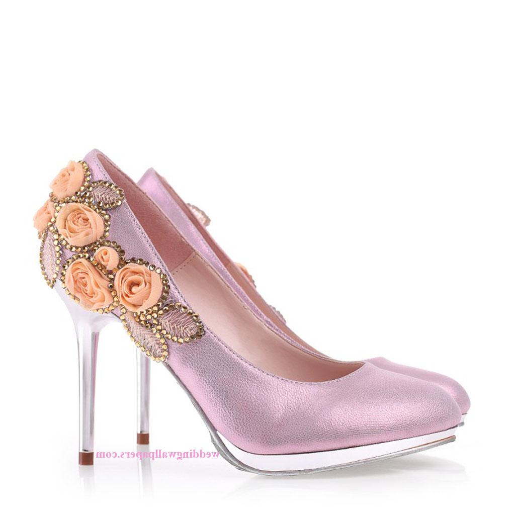 Wedding Shoe Pink Wallpaper  4