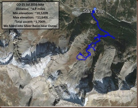 Ouray-25 July 2016-hike