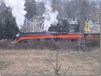 IMG_1116 Southern Pacific Daylight GS-4 4-8-4 #4449 at Oaks Park in Portland, Oregon on December 12, 2009