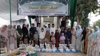 PTP N-1 Regional 6 Adakan Safari Ramadan Menyantuni Anak Yatim di Kebun Lama 