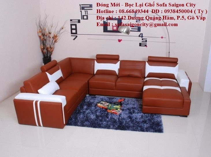 Boc ghe sofa binh thanh - go vap - Đóng mới và bọc nệm ghế Sofa Saigon City