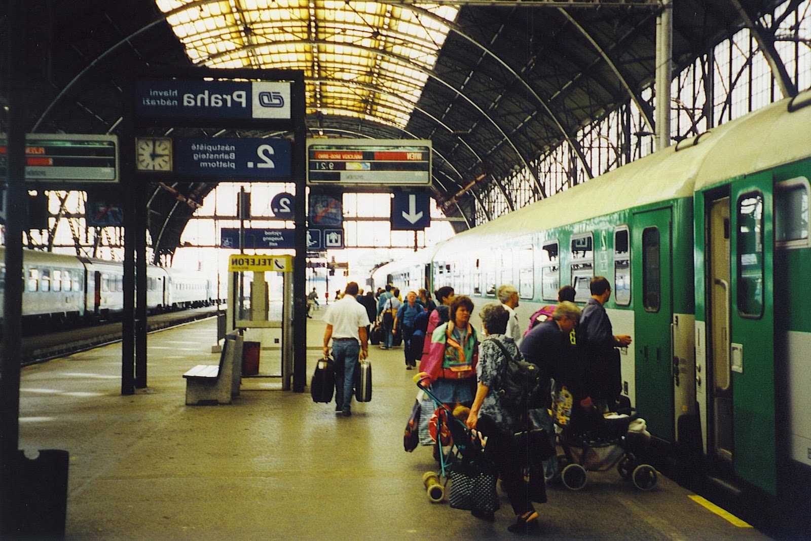 Main train station, Prague