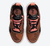 jordan delta 2 brown/pink