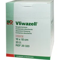 Kompress Vliwazell 20x40cm/12