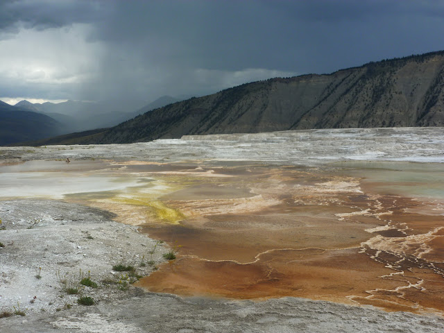 Mammoth Hot Springs. Valle de Lamar. Calcite Springs. Tower Falls. 12 Julio - LAS ROCOSAS DE CANADA. YELLOWSTONE Y GRAND TETON. (16)