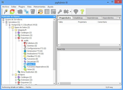 Instalar pgAdmin III en Windows 8, crear usuario y base de datos PostgreSQL 9