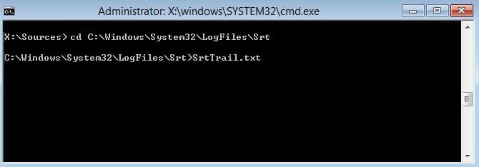 Cwindowssystem32logfilesrt |  Correggi l'errore BAD_SYSTEM_CONFIG_INFO