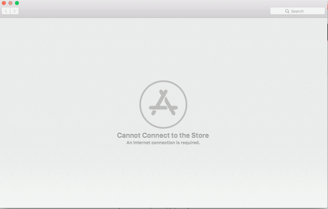 Fix Mac Impossible de se connecter à l'App Store