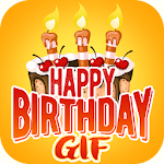 Cover Image of डाउनलोड Happy Birthday GIF Images 1.5 APK