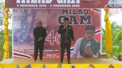 Milad GAM Ke - 46  di Laksanakan di Bereun Sederhana