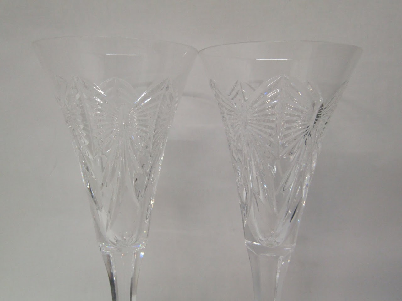 Waterford Crystal Millennium Toasting Flute Pair