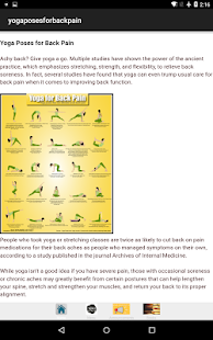 Yoga Poses for Lower Back Pain - náhled