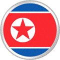 Animated North Korean flag icon