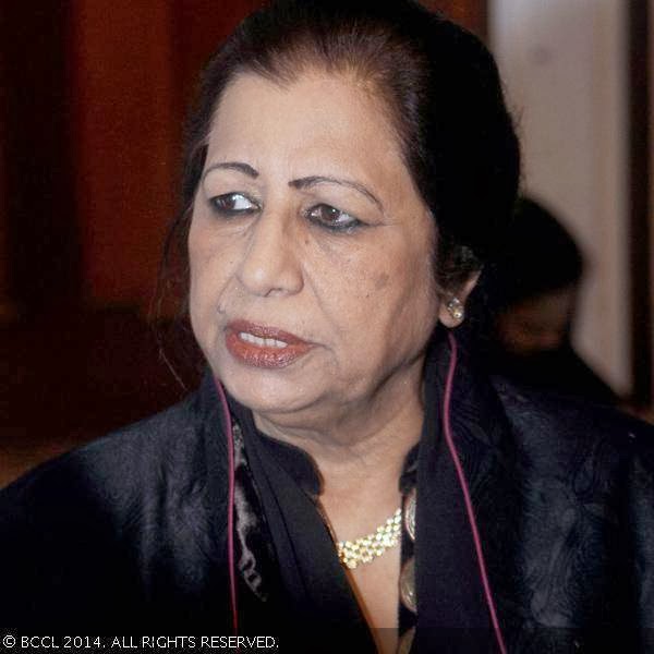 Dr Kusum Ansal at the Cocktail Dinner of the 2nd Delhi Literature Festival, held at The Claridges, New Delhi, on February 9, 2014.